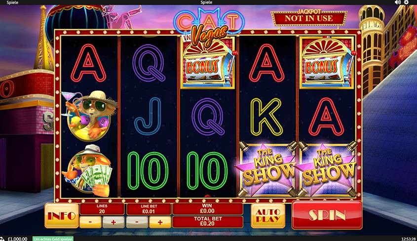 Cat in Vegas slot